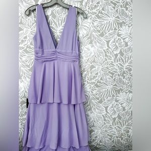 (Lulus) Pretty in Purple midi dress